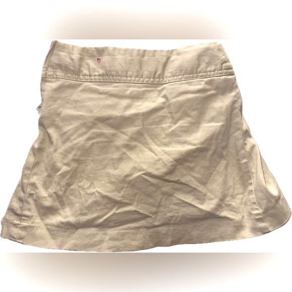 Girls school khaki skirt size 5 by brand Place  mint vintage pleated stretchy!! - Picture 3 of 9